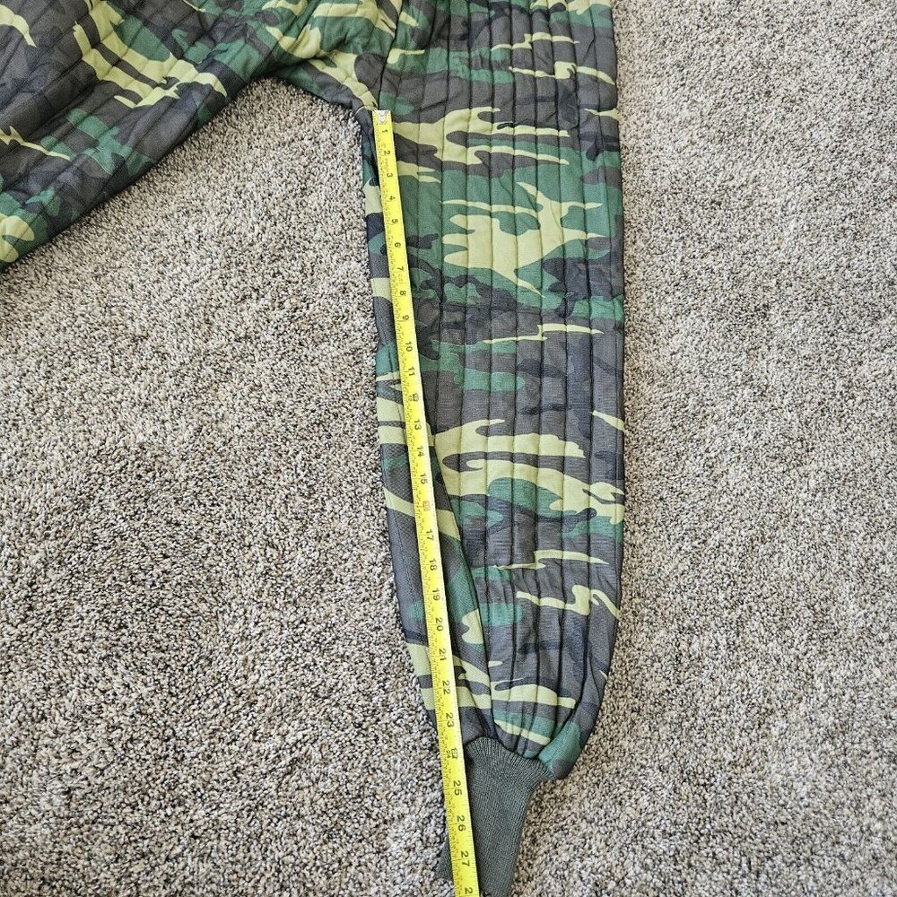 Menx Sports Afield XL CAMO pant base layer hunting hiking outdoors quilted READ - Picture 8 of 10
